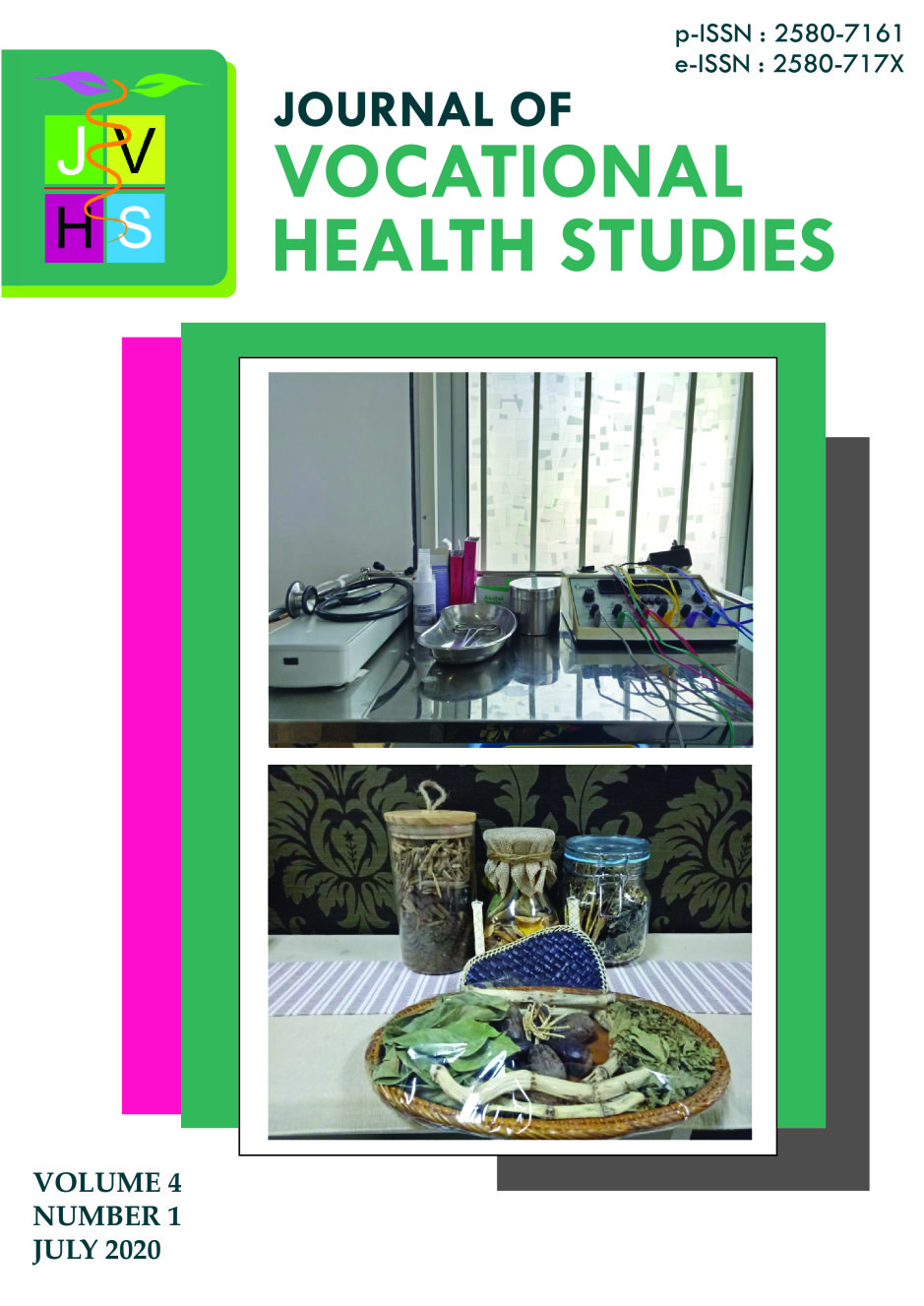 						View Vol. 4 No. 1 (2020): July 2020 | JOURNAL OF VOCATIONAL HEALTH STUDIES
					