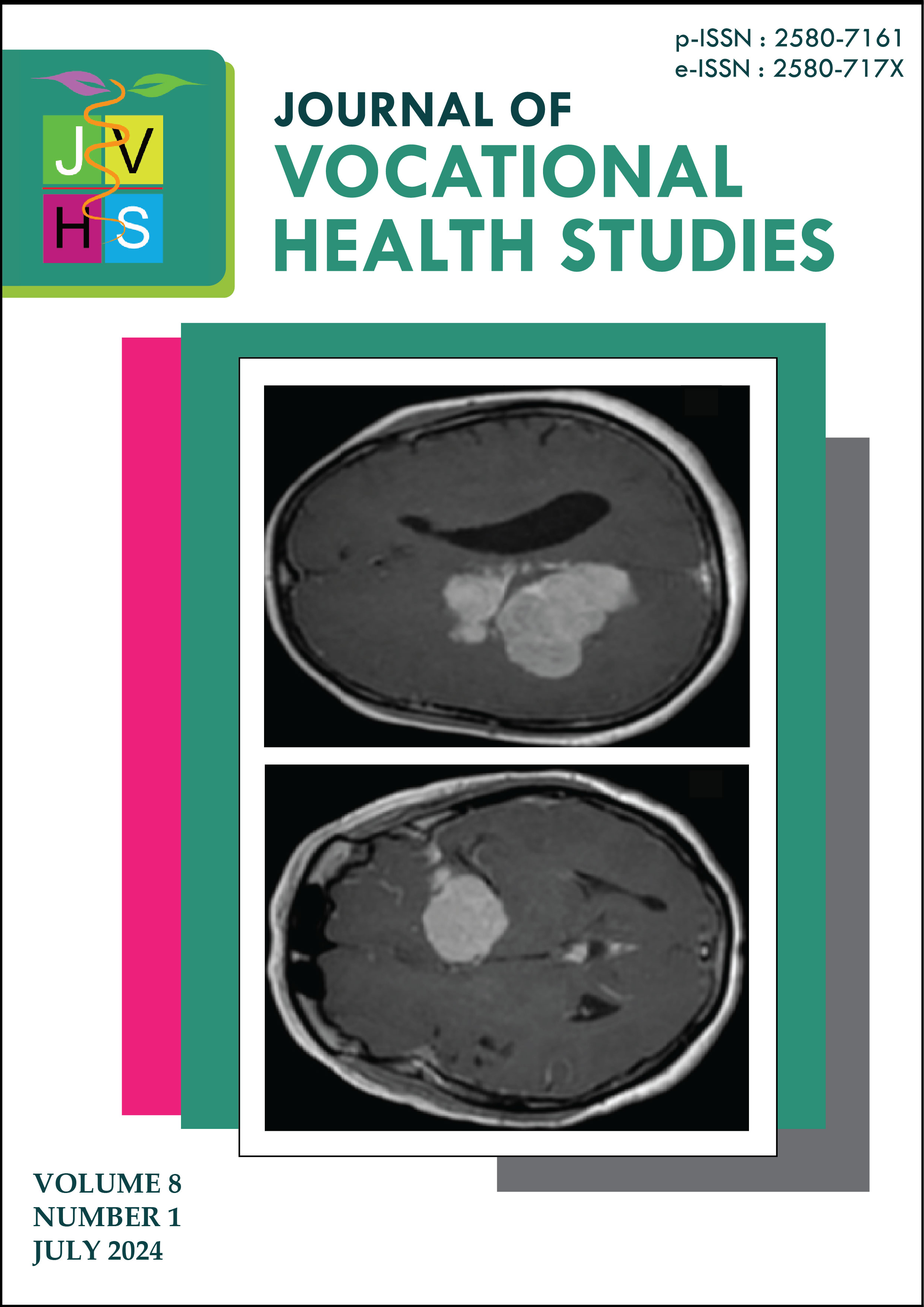 						View Vol. 8 No. 1 (2024): July 2024 | JOURNAL OF VOCATIONAL HEALTH STUDIES
					