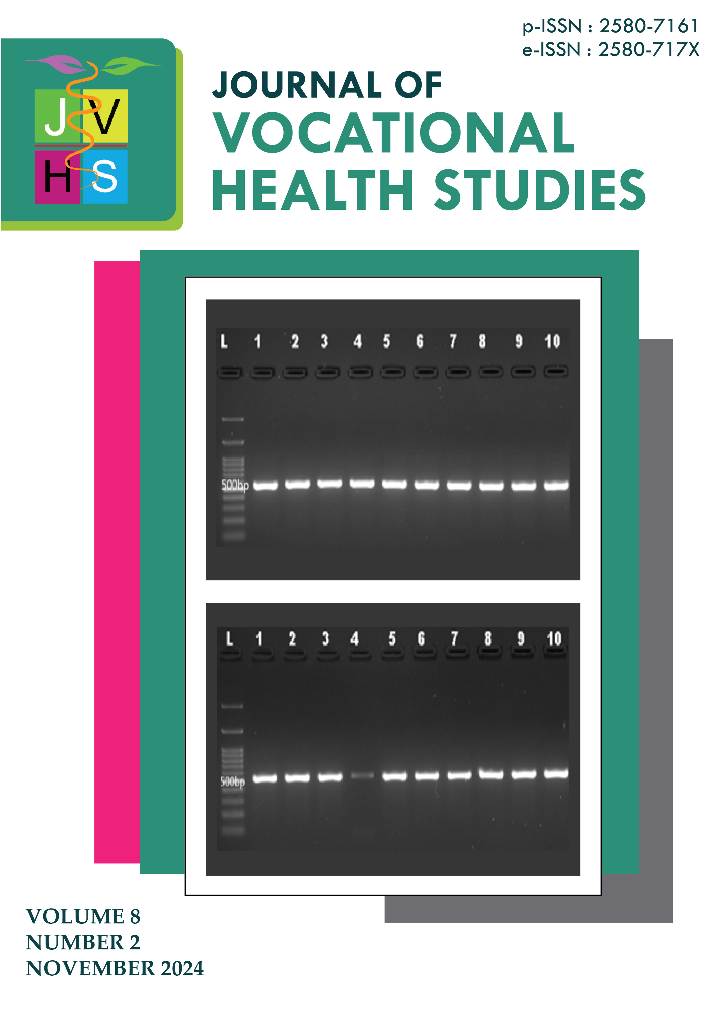 						View Vol. 8 No. 2 (2024): November 2024 | JOURNAL OF VOCATIONAL HEALTH STUDIES
					