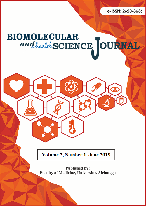 						View Vol. 2 No. 1 (2019): Biomolecular and Health Science Journal
					