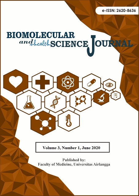 						View Vol. 3 No. 1 (2020): Biomolecular and Health Science Journal
					