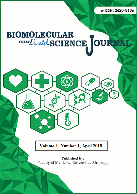 						View Vol. 1 No. 1 (2018): Biomolecular and Health Science Journal
					