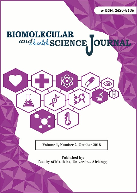 						View Vol. 1 No. 2 (2018): Biomolecular and Health Science Journal
					