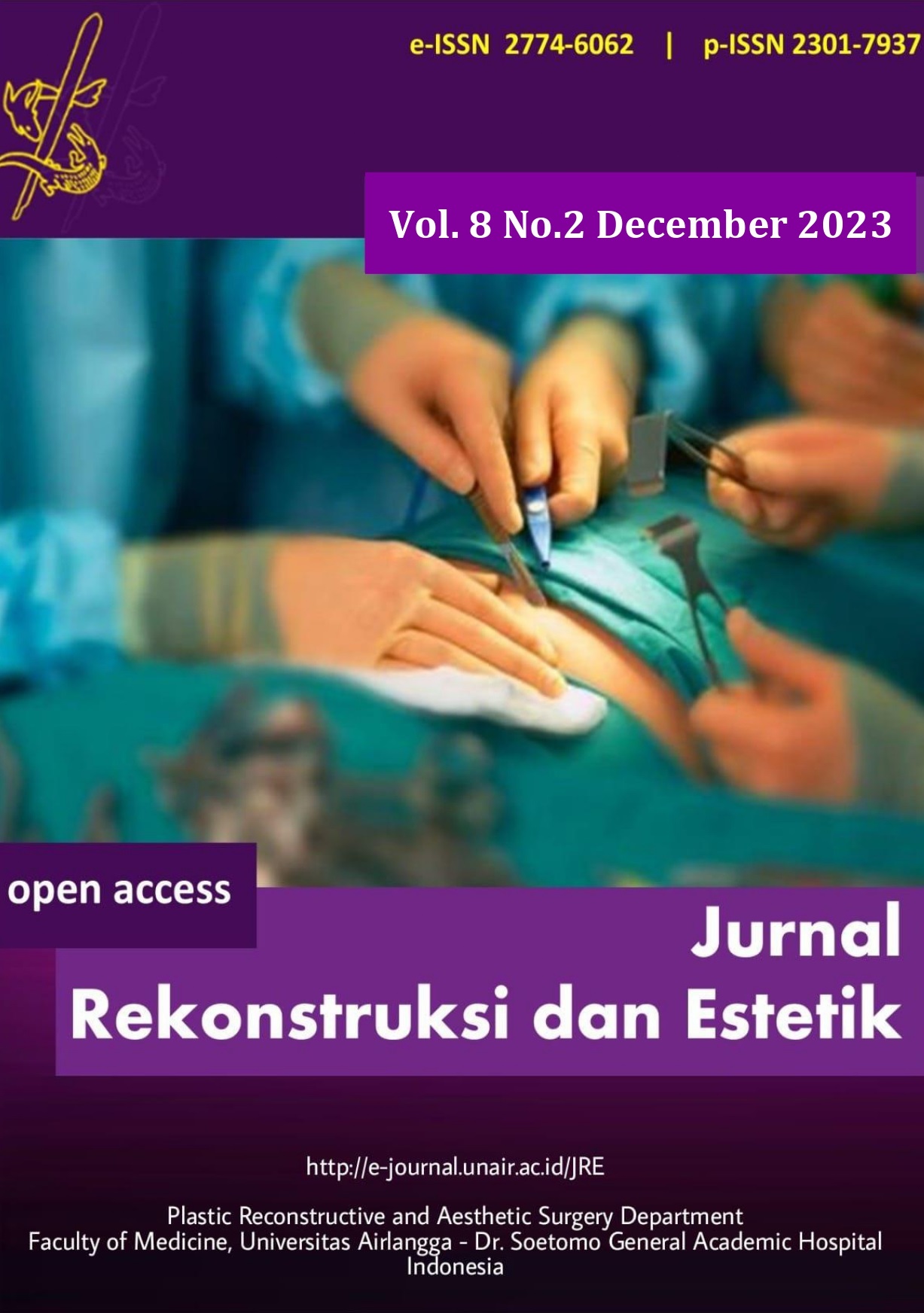 								View Vol. 8 No. 2 (2023): Jurnal Rekonstruksi dan Estetik, December 2023
							