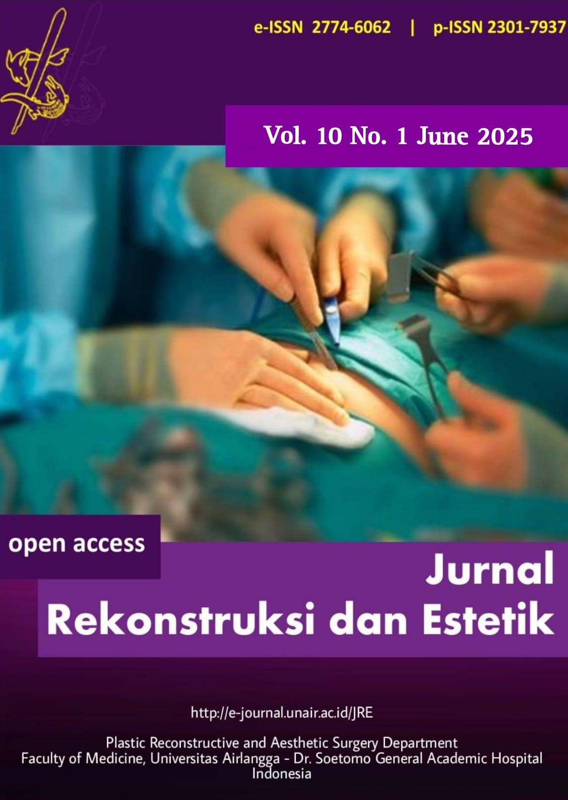 						View Vol. 10 No. 1 (2025): Jurnal Rekonstruksi dan Estetik, June 2025
					