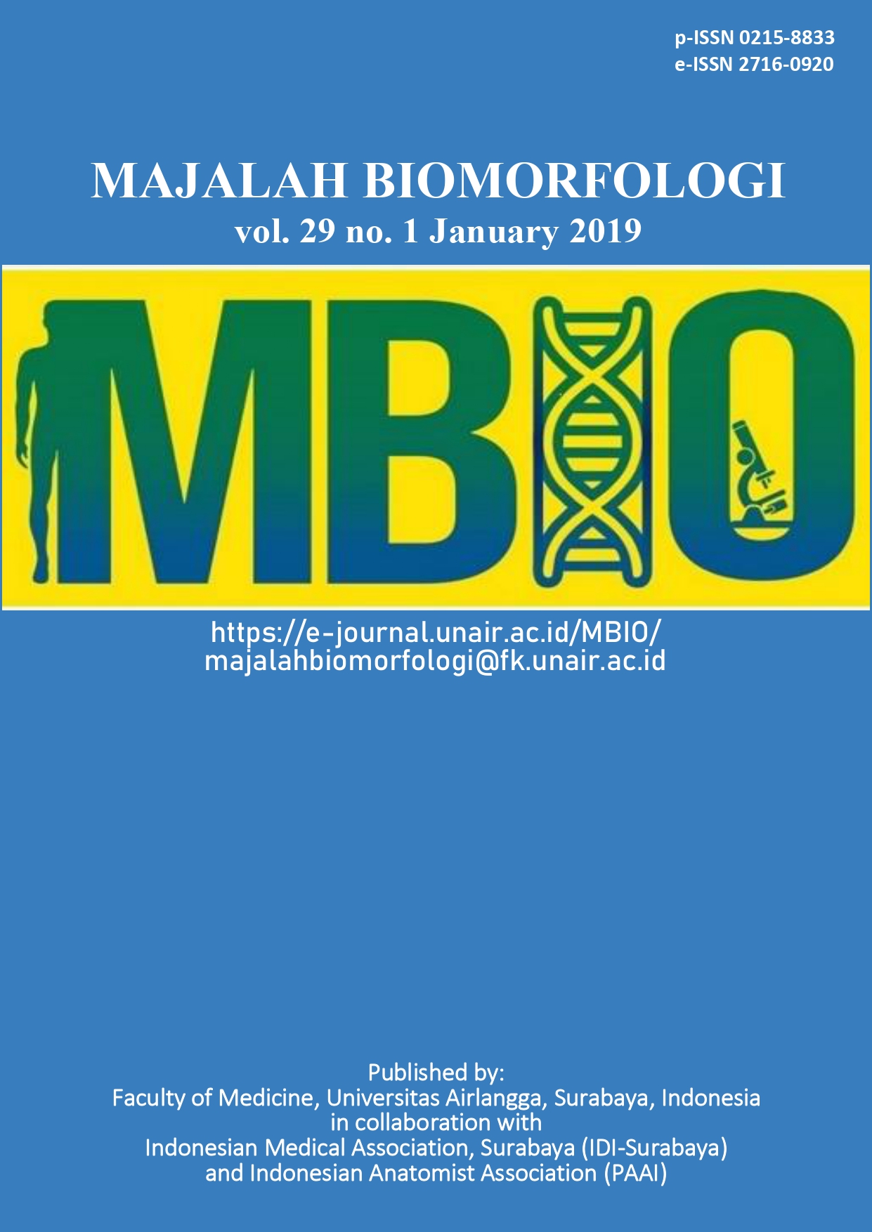 						View Vol. 29 No. 1 (2019): Majalah Biomorfologi
					