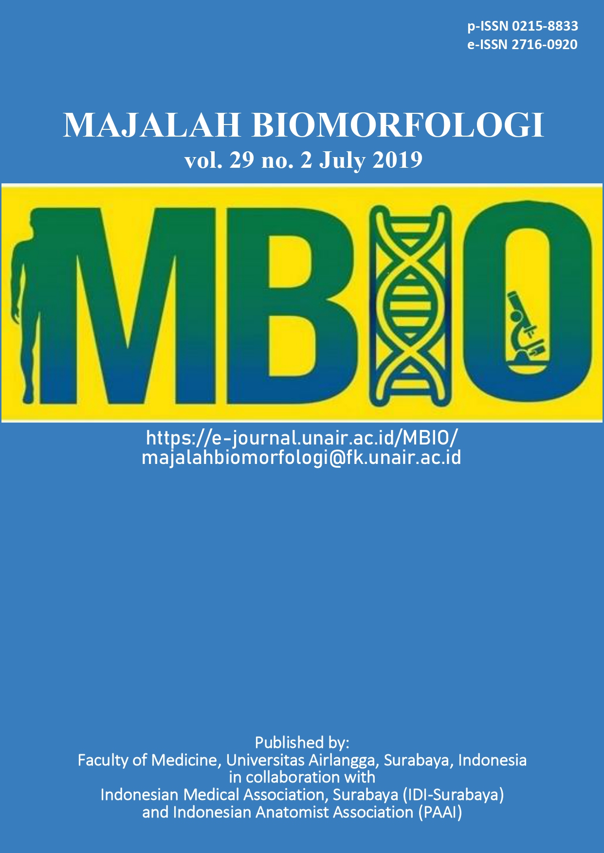 						View Vol. 29 No. 2 (2019): Majalah Biomorfologi
					