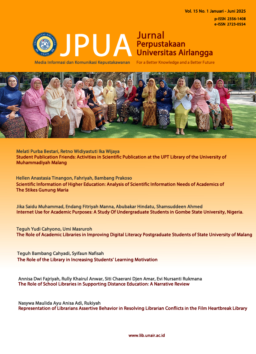       View Vol. 15 No. 1 (2025): JANUARI - JUNI 2025     