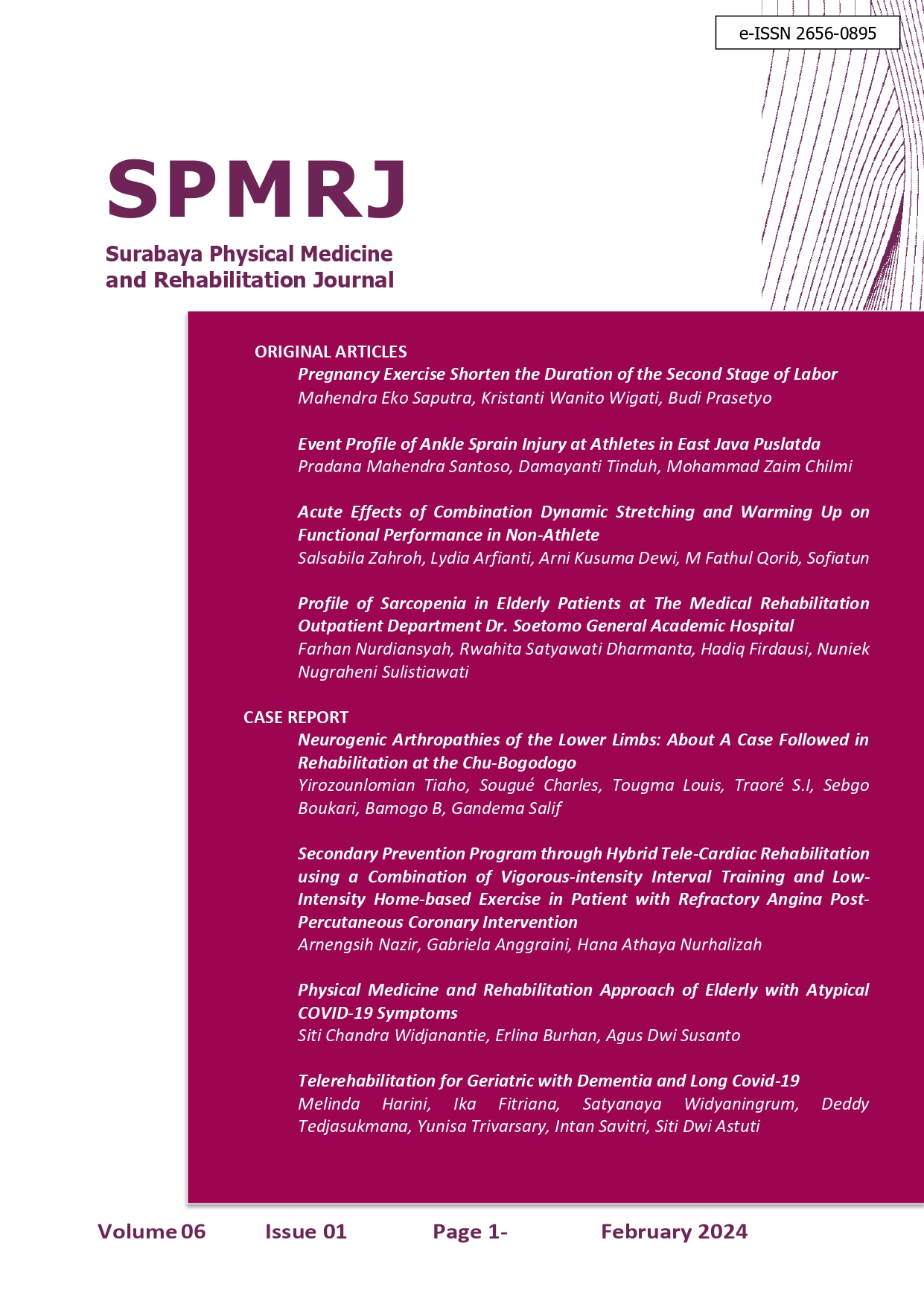 						View Vol. 6 No. 2 (2024): SPMRJ, AUGUST 2024
					