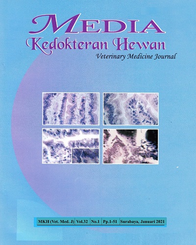 						View Vol. 32 No. 1 (2021): Media Kedokteran Hewan
					