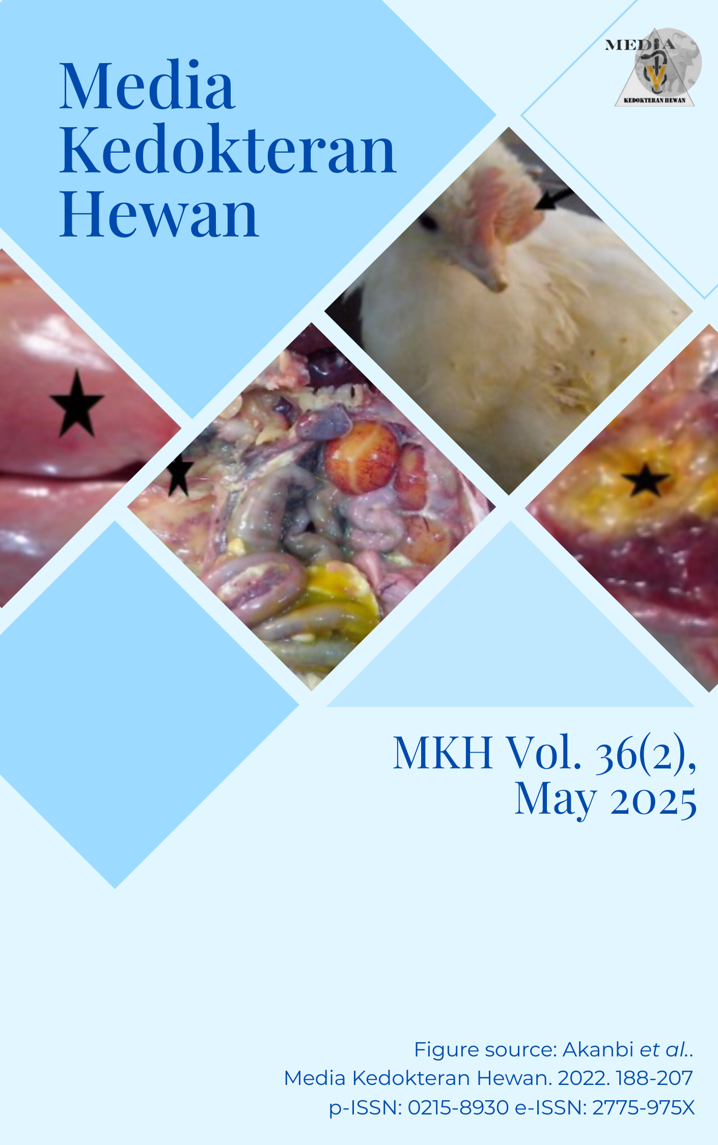 						View Vol. 36 No. 2 (2025): Media Kedokteran Hewan
					