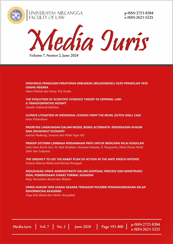 						View Vol. 7 No. 2 (2024): MEDIA IURIS
					