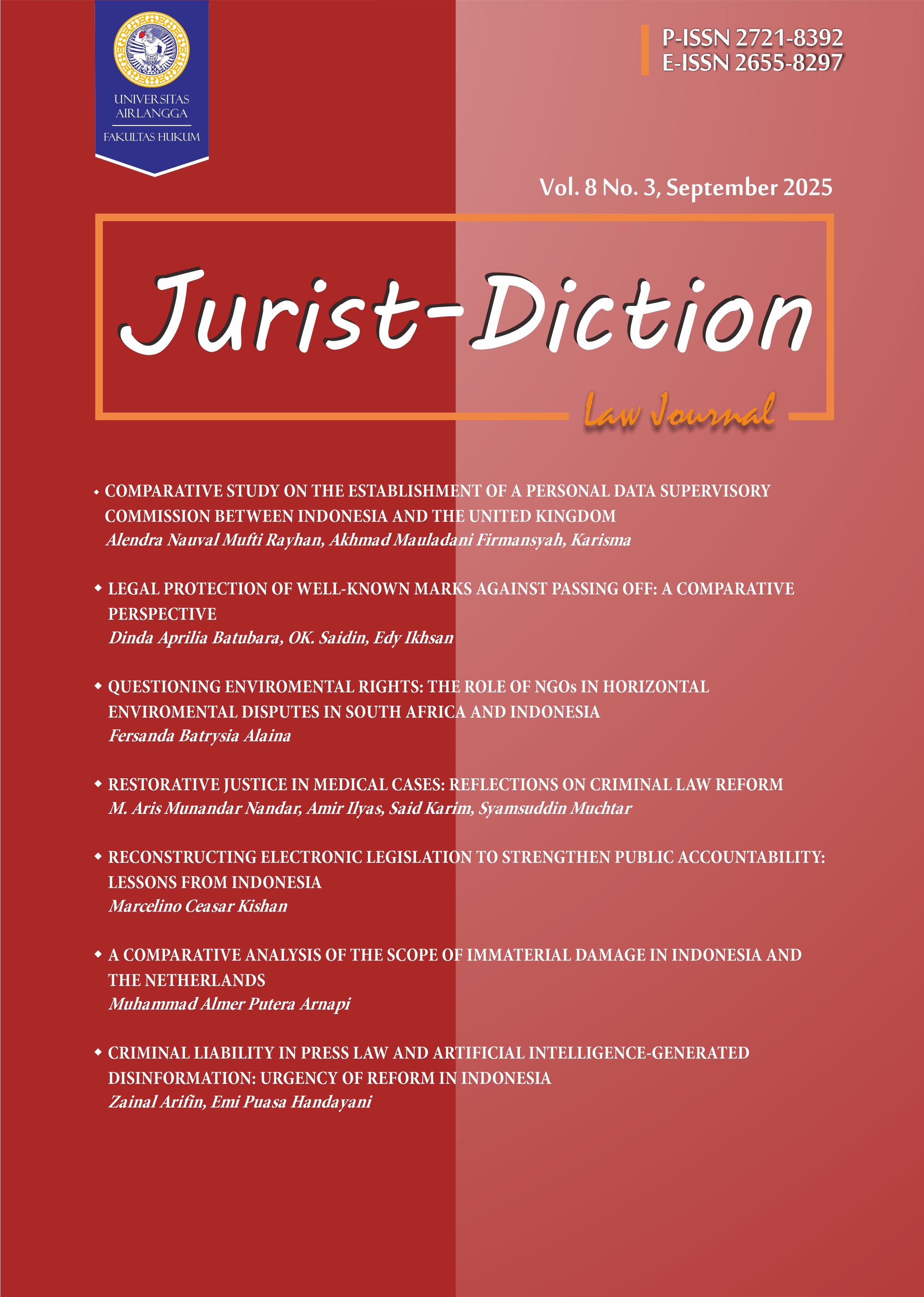 						View Vol. 8 No. 3 (2025): Volume 8 No. 3, September 2025
					