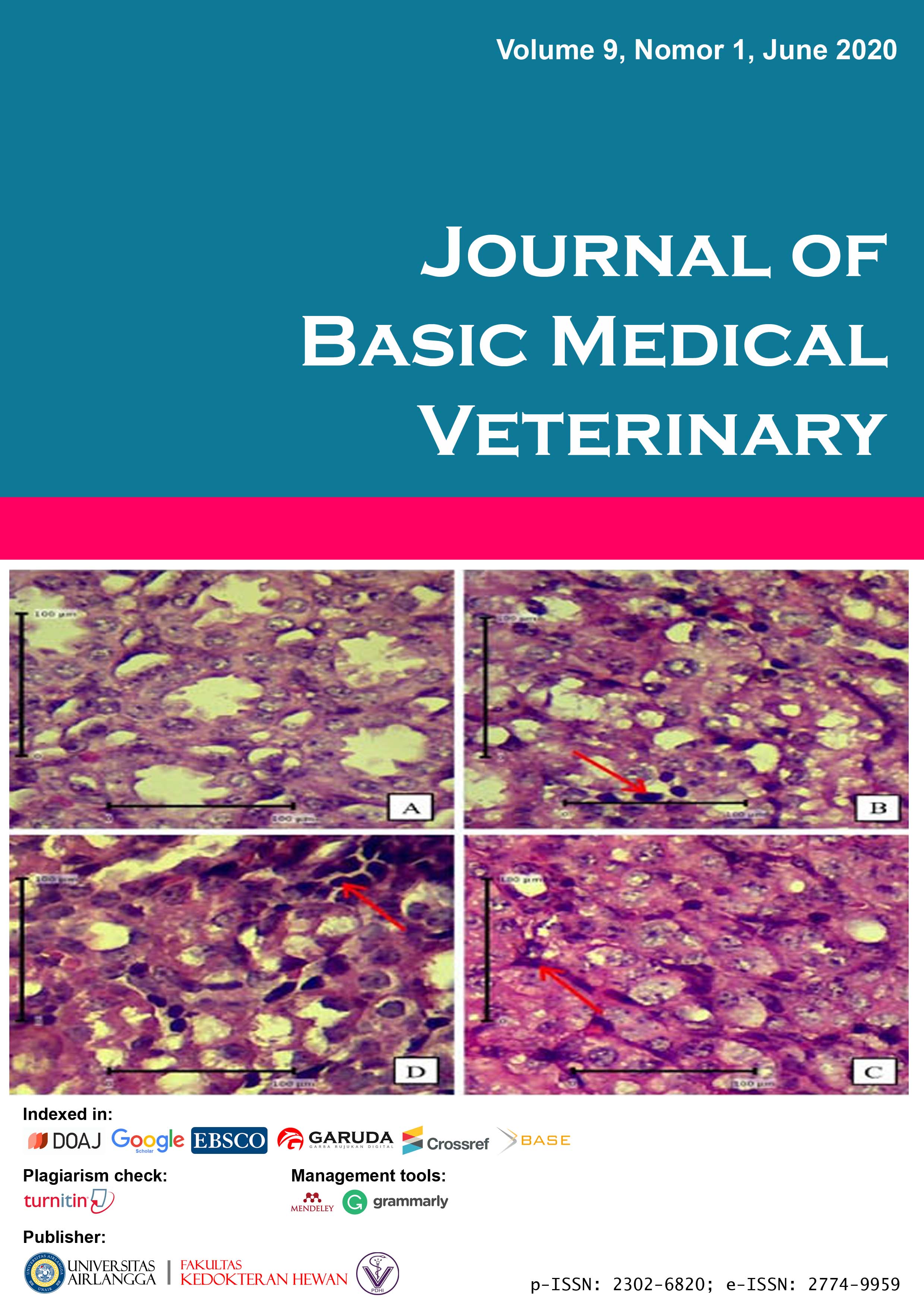								View Vol. 9 No. 1 (2020): Journal of Basic Medical Veterinary, June 2020
							