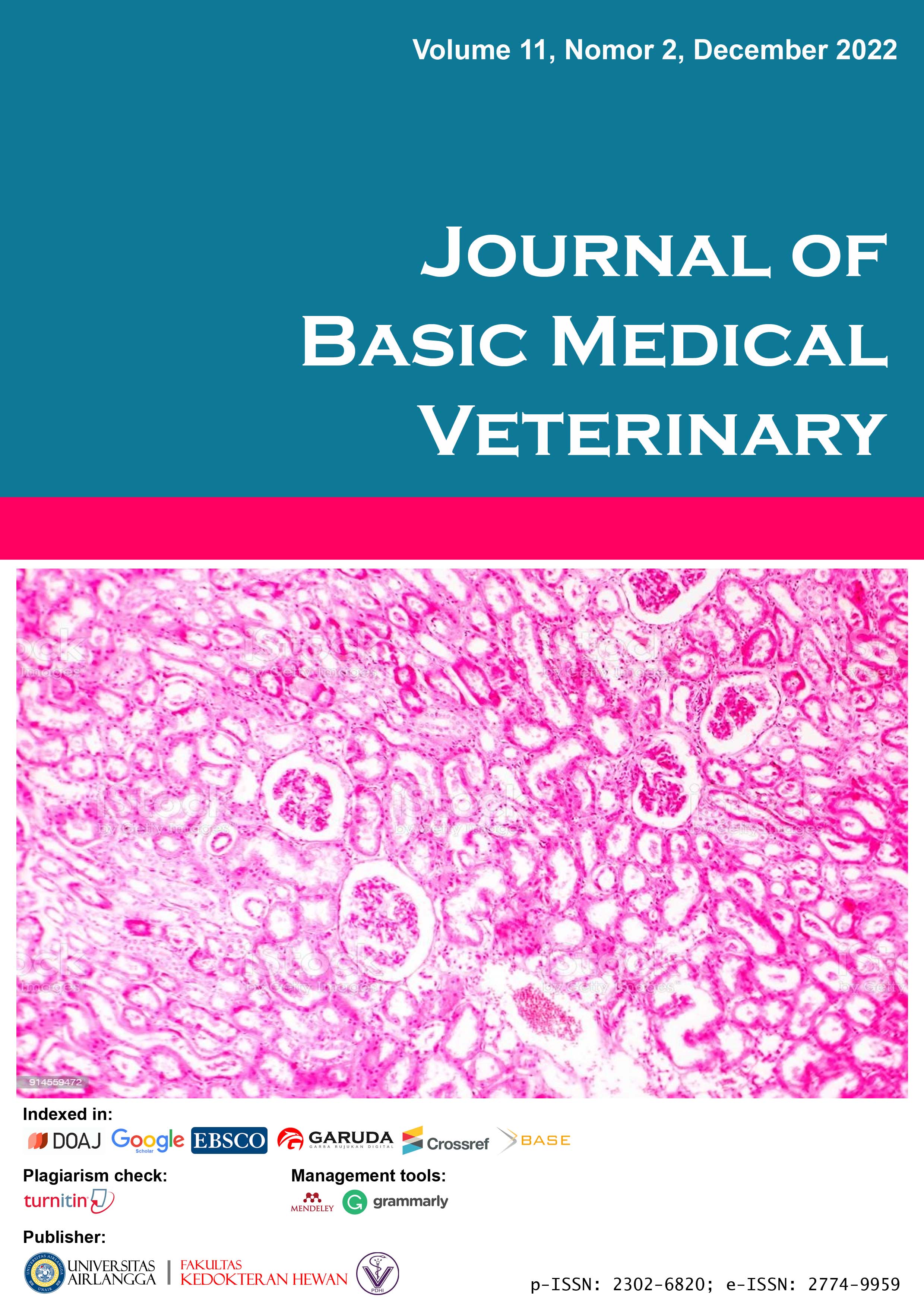 								View Vol. 11 No. 2 (2022): Journal of Basic Medical Veterinary, December 2022
							
