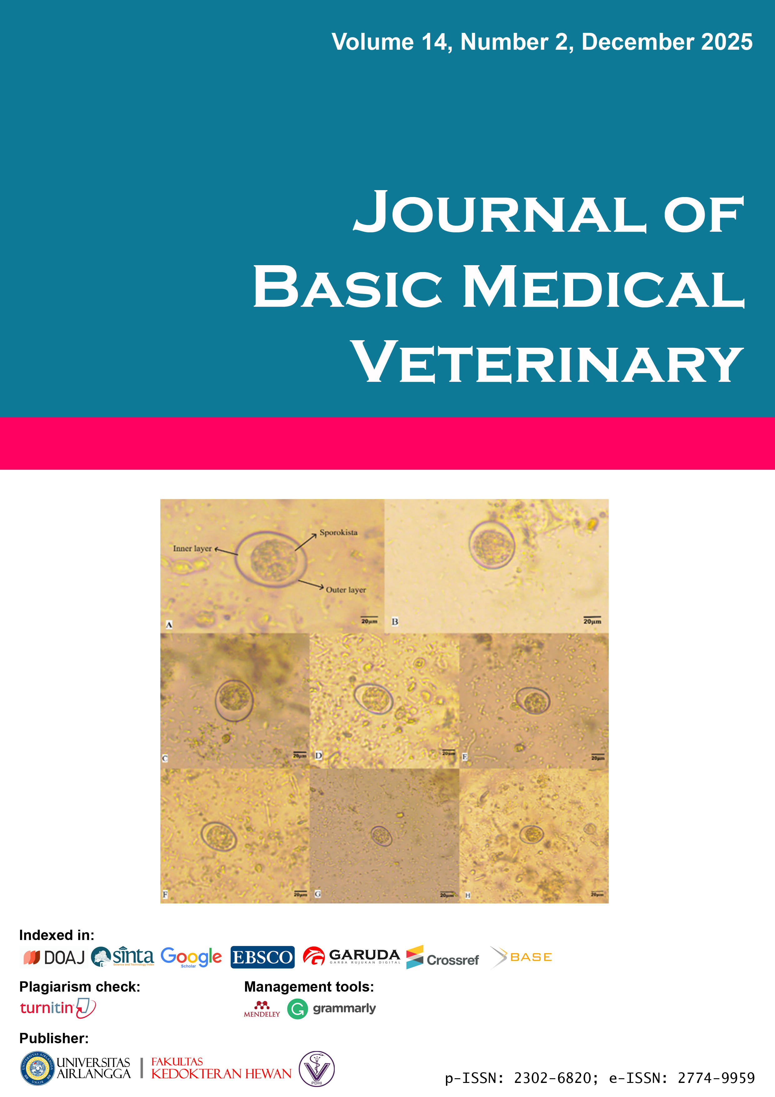       View Vol. 14 No. 2 (2025): Journal of Basic Medical Veterinary, December 2025     