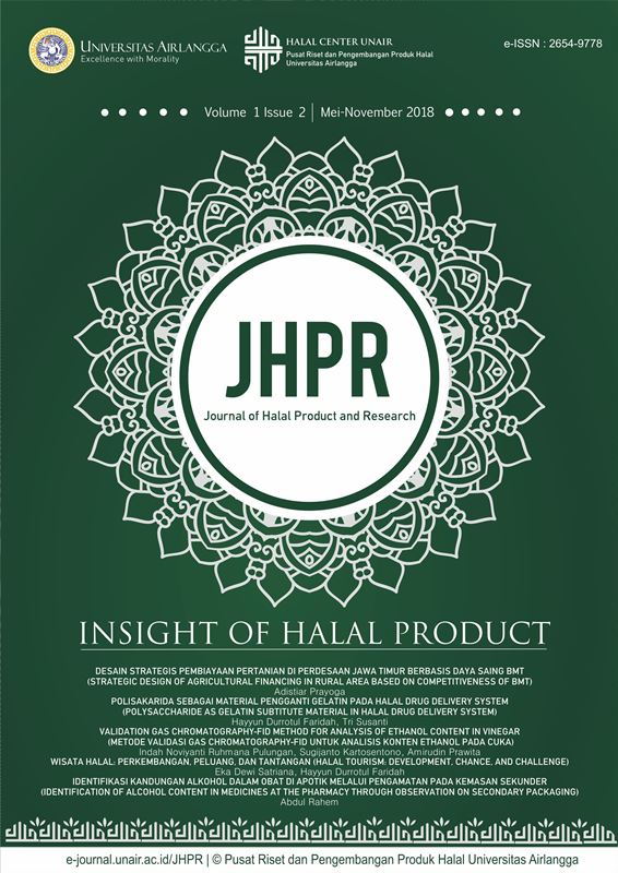 								View Vol. 1 No. 2 (2018): Journal of Halal Product and Research (JHPR)
							