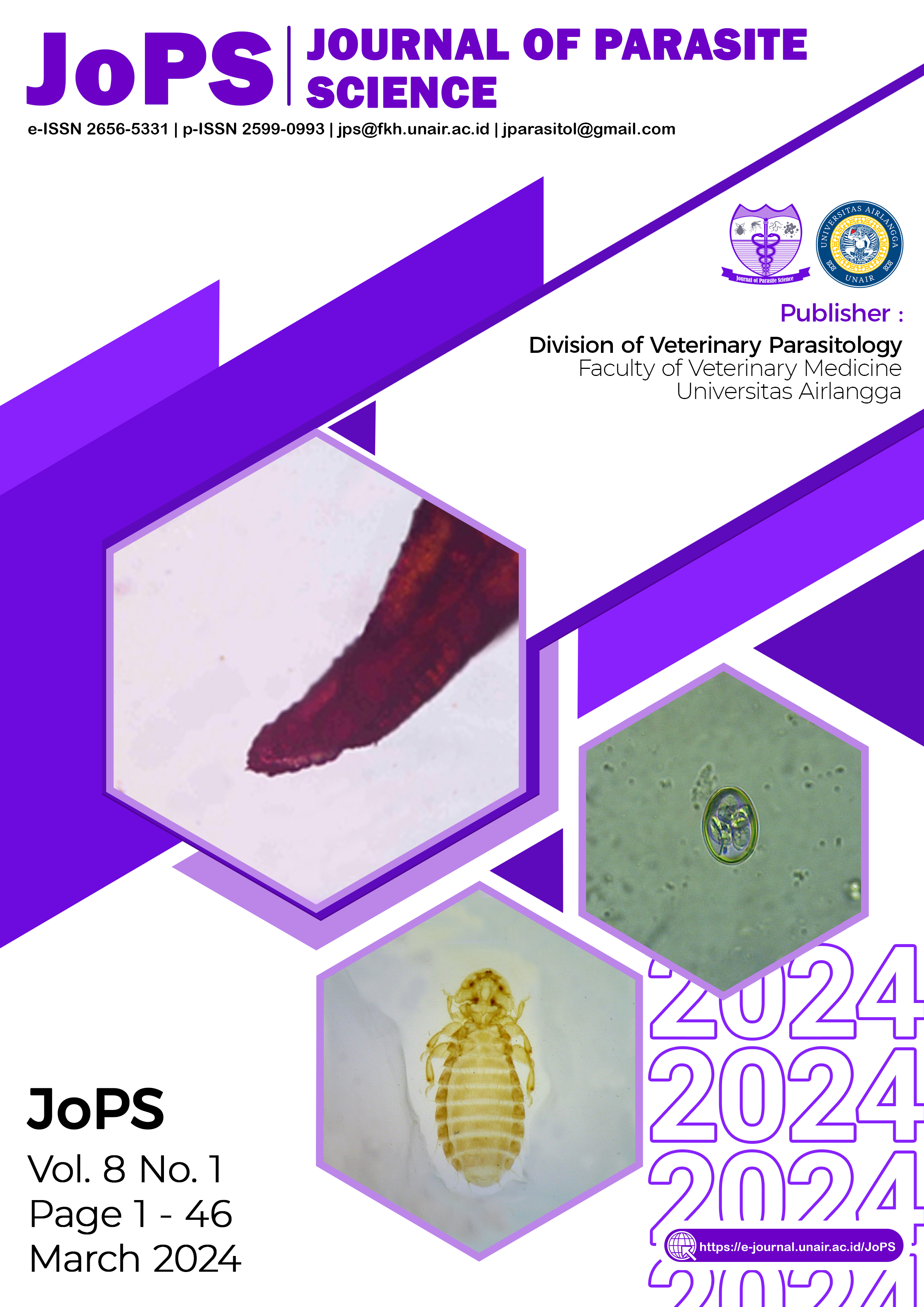 						View Vol. 8 No. 1 (2024): Journal of Parasite Science
					