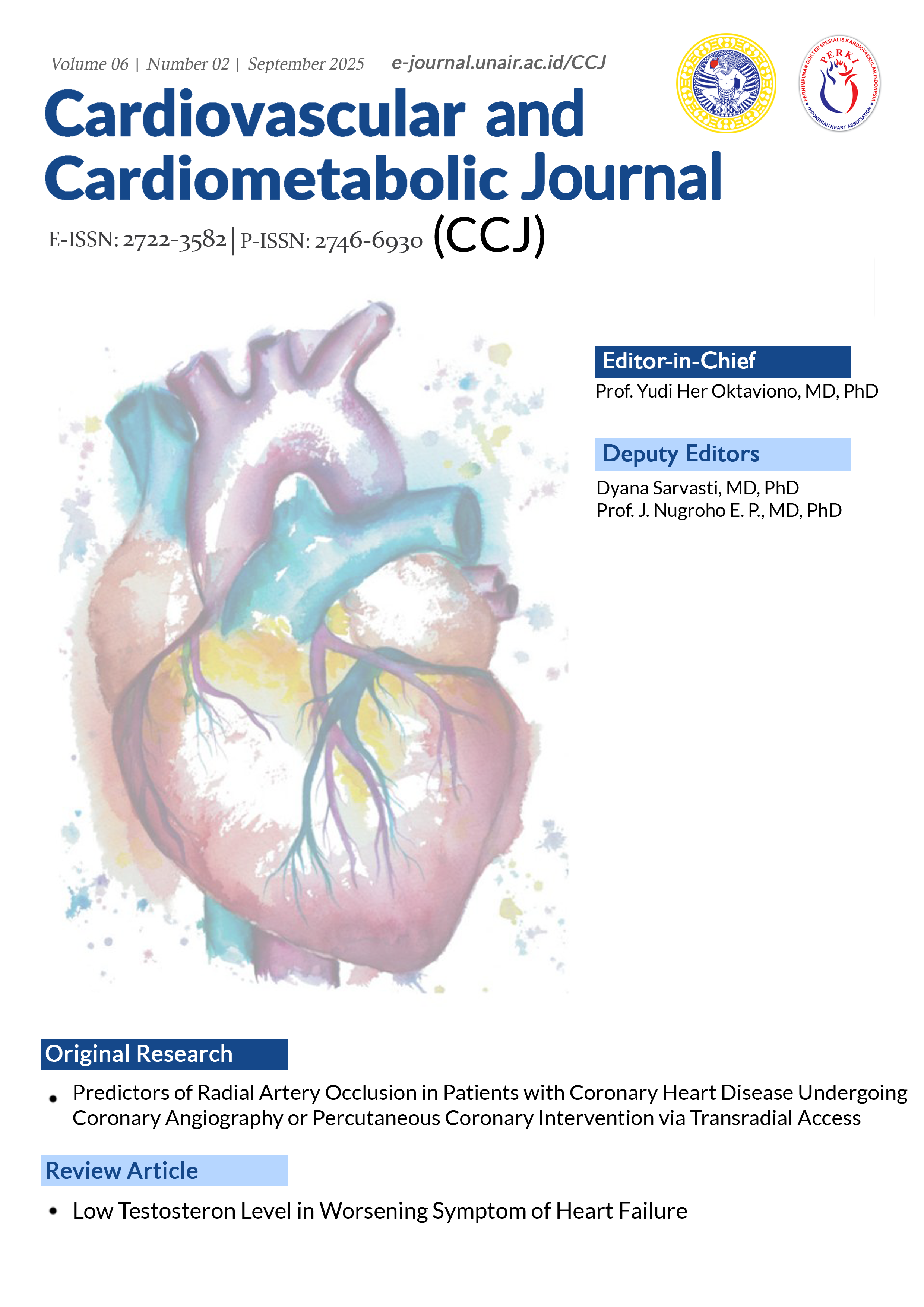       View Vol. 6 No. 2 (2025): Cardiovascular and Cardiometabolic Journal     