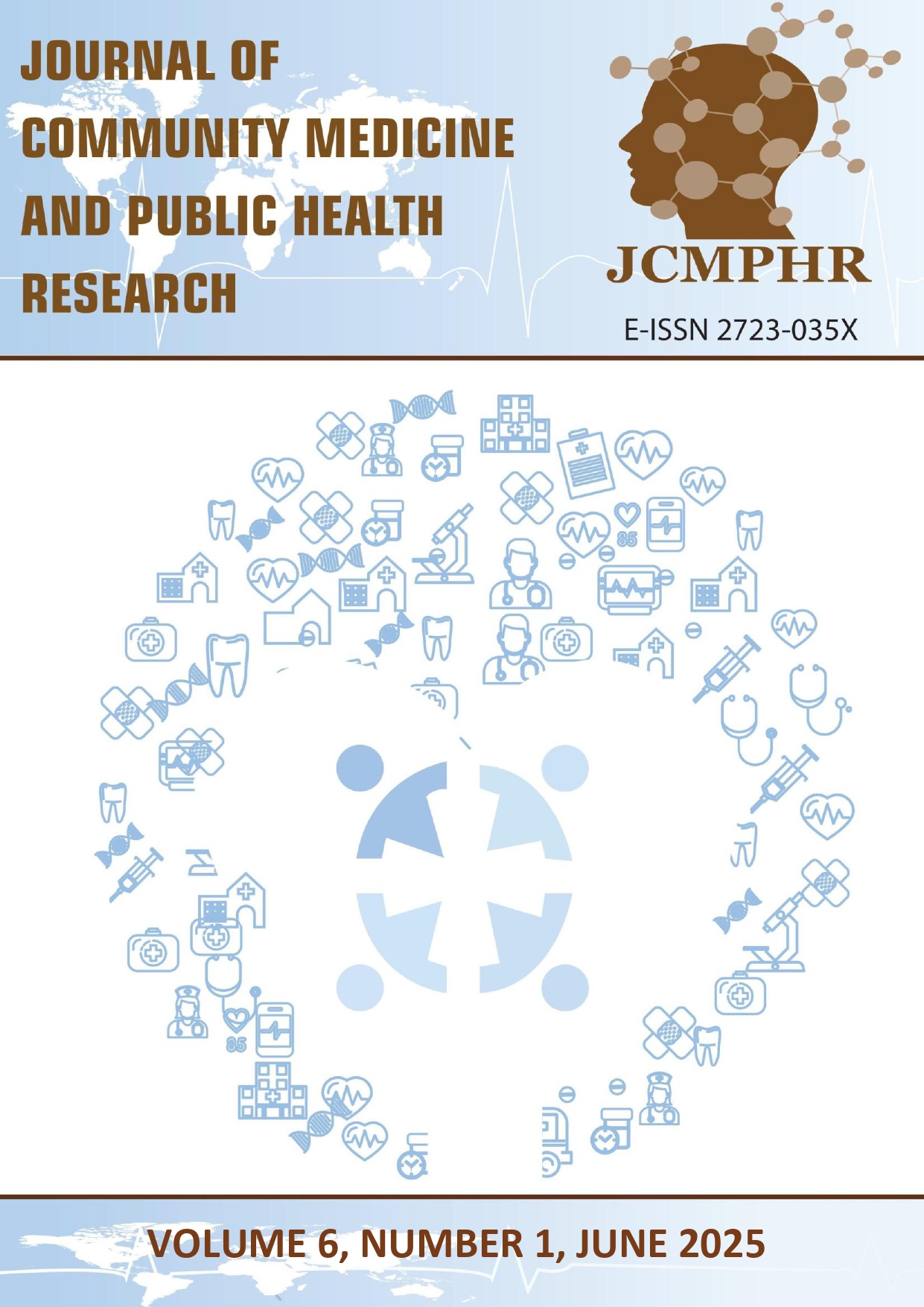 						View Vol. 6 No. 1 (2025): Journal Community Medicine and Public Health Research
					