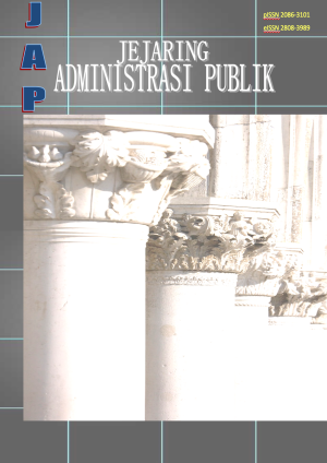 						View Vol. 12 No. 2 (2020): Jejaring Administrasi Publik
					