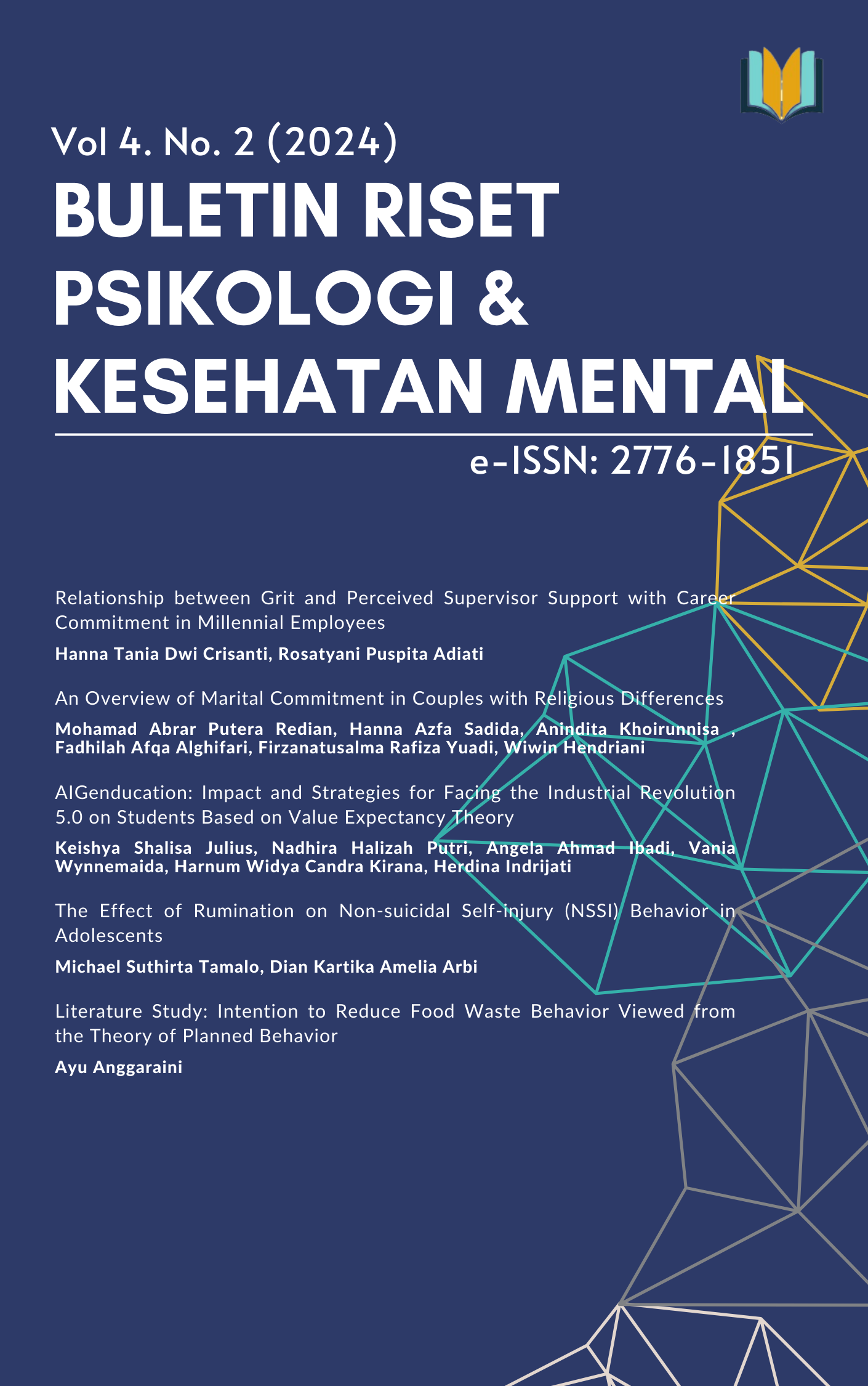 						View Vol. 4 No. 2 (2024): BULETIN RISET PSIKOLOGI DAN KESEHATAN MENTAL
					