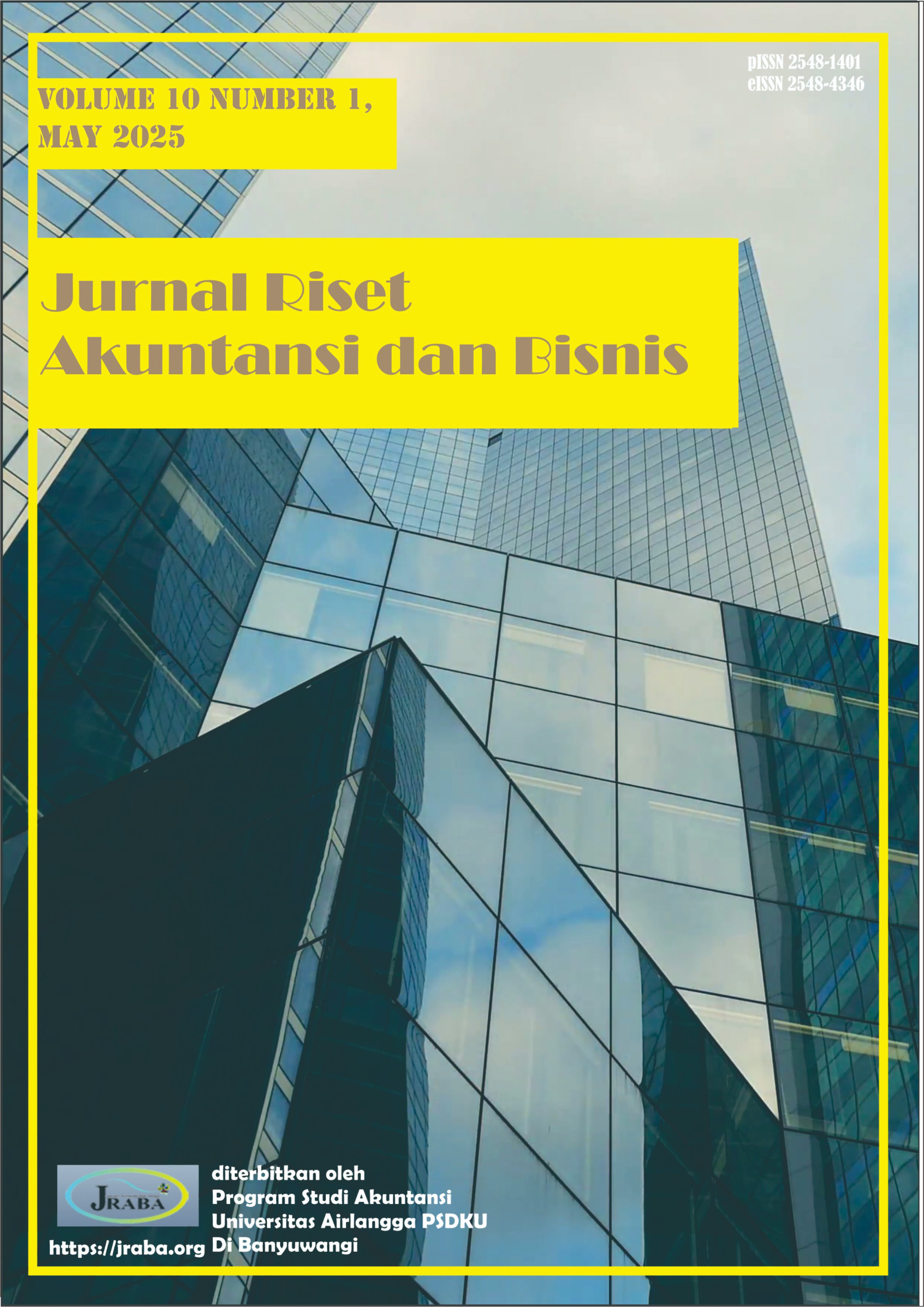 						View Vol. 10 No. 1 (2025): Jurnal Riset Akuntansi dan Bisnis Airlangga (JRABA) IN PRESS
					