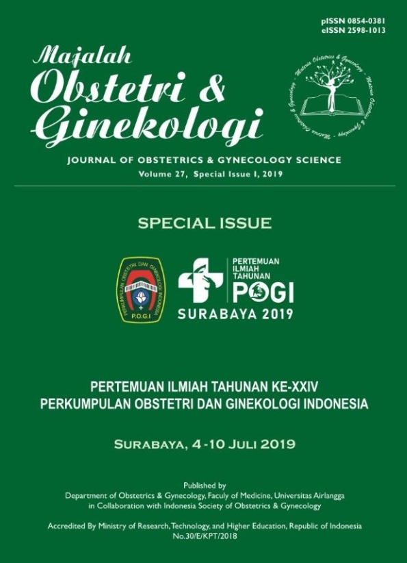 Vol. 27 (2019): Special Issue | Majalah Obstetri & Ginekologi