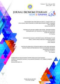 						View Vol. 1 No. 1 (2014): Januari-2014
					