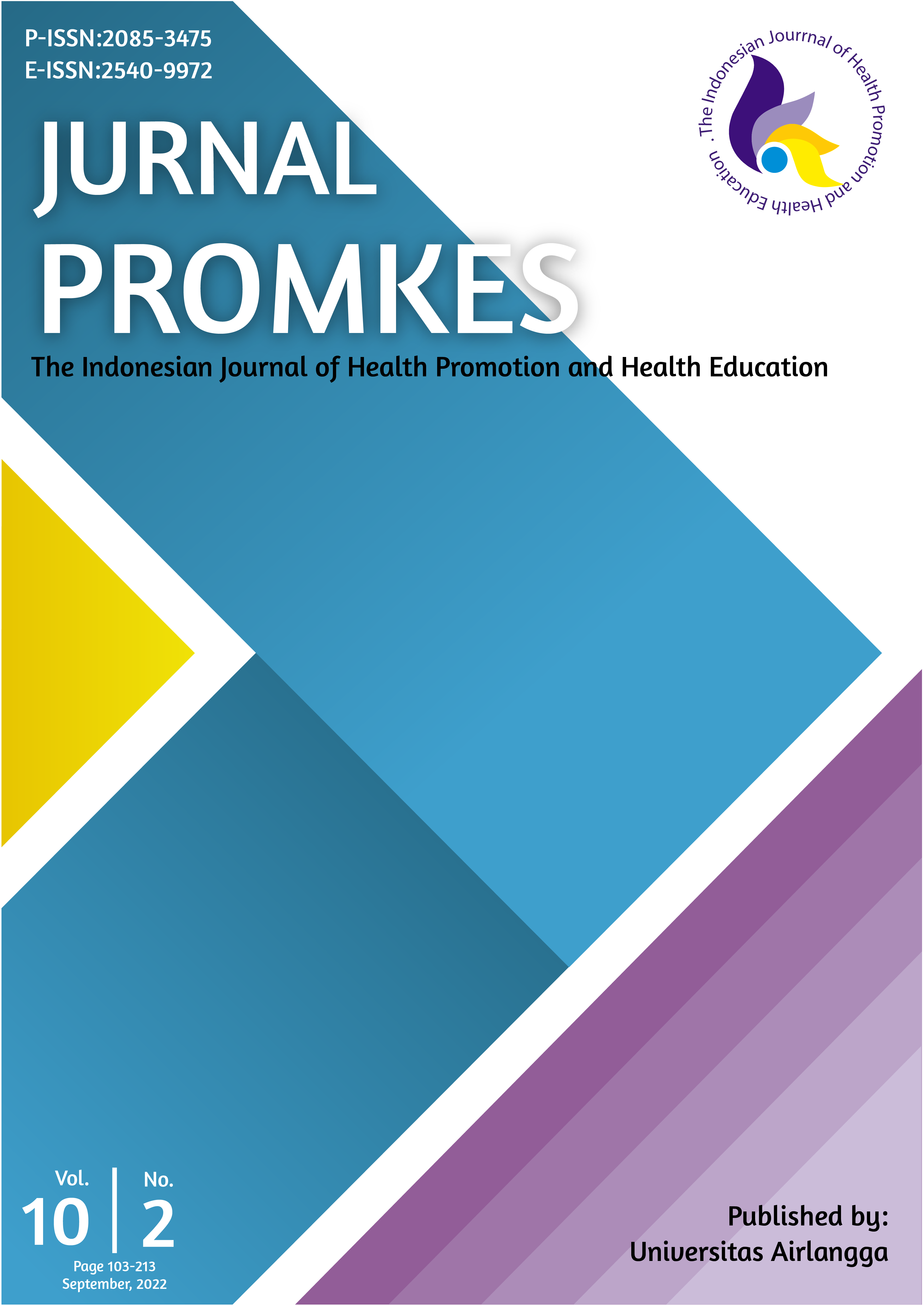 						View Vol. 10 No. 2 (2022): Jurnal Promkes: The Indonesian Journal of Health Promotion and Health Education
					