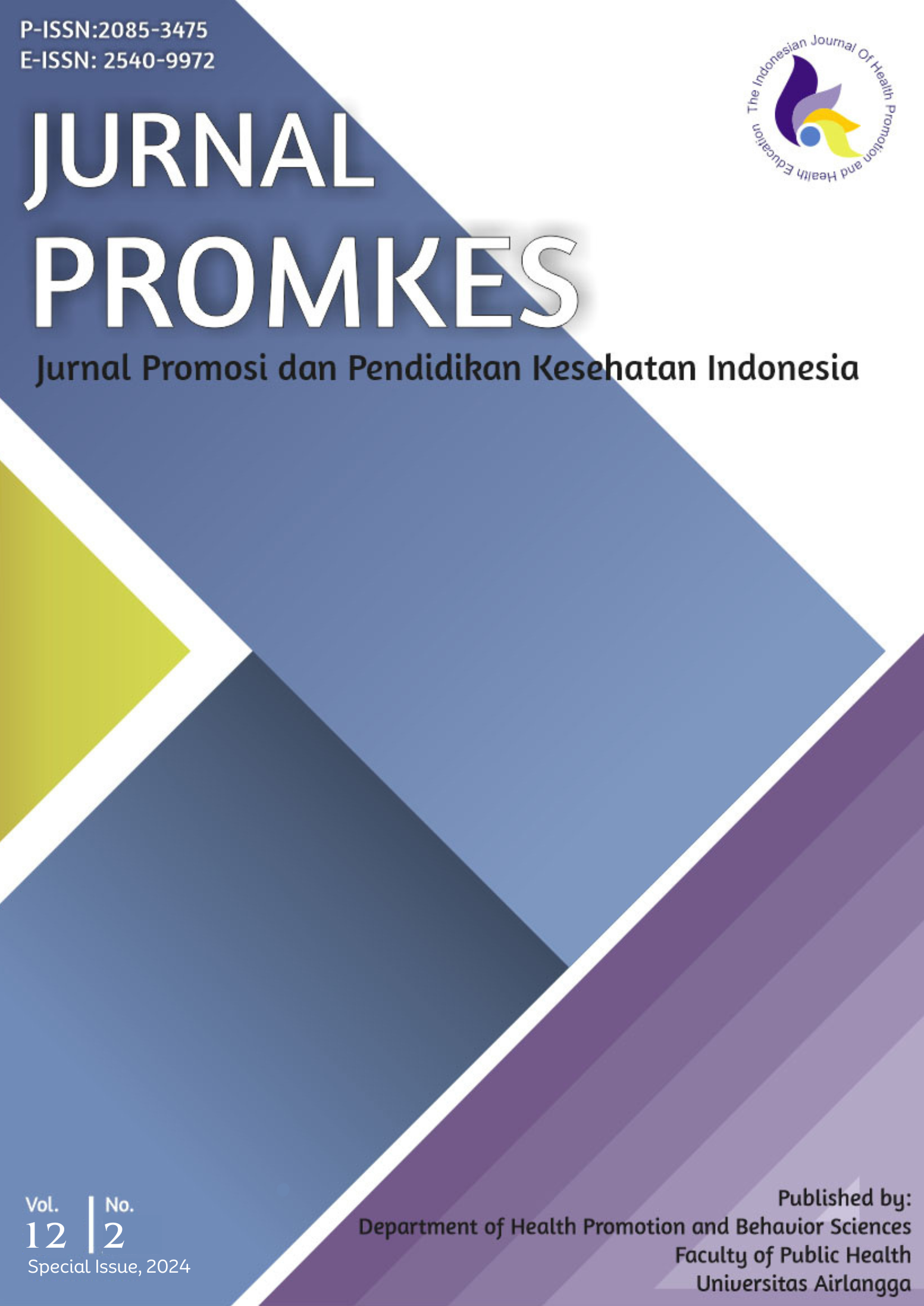 						View Vol. 12 No. SI2 (2024): Jurnal Promkes: The Indonesian Journal of Health Promotion and Health Education
					