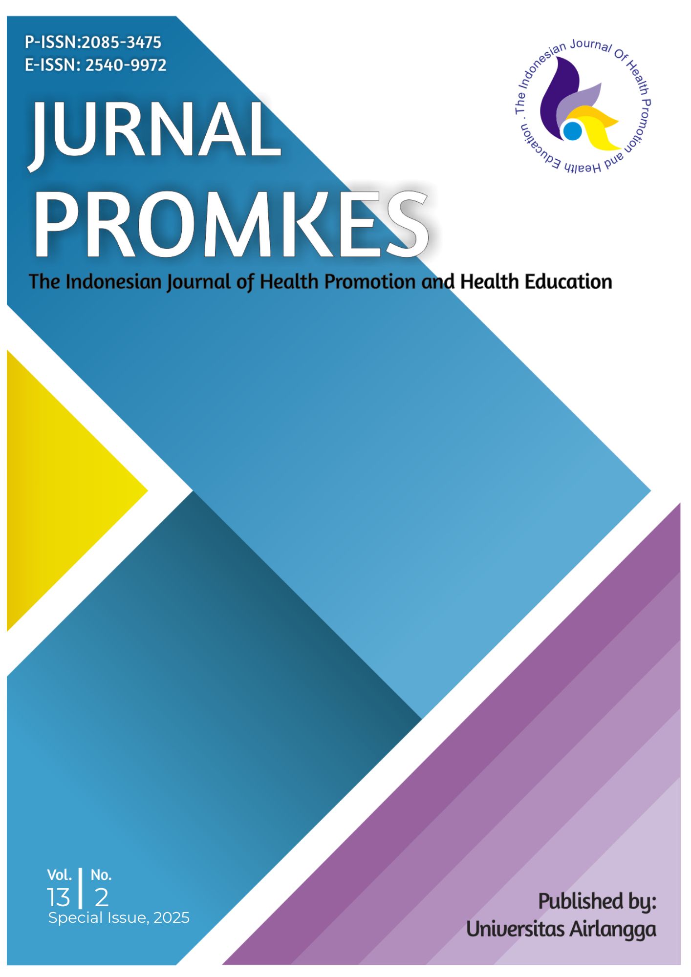       View Vol. 13 No. SI2 (2025): Jurnal Promkes: The Indonesian Journal of Health Promotion and Health Education (Special Issue Mental Health & Health Promotion)     