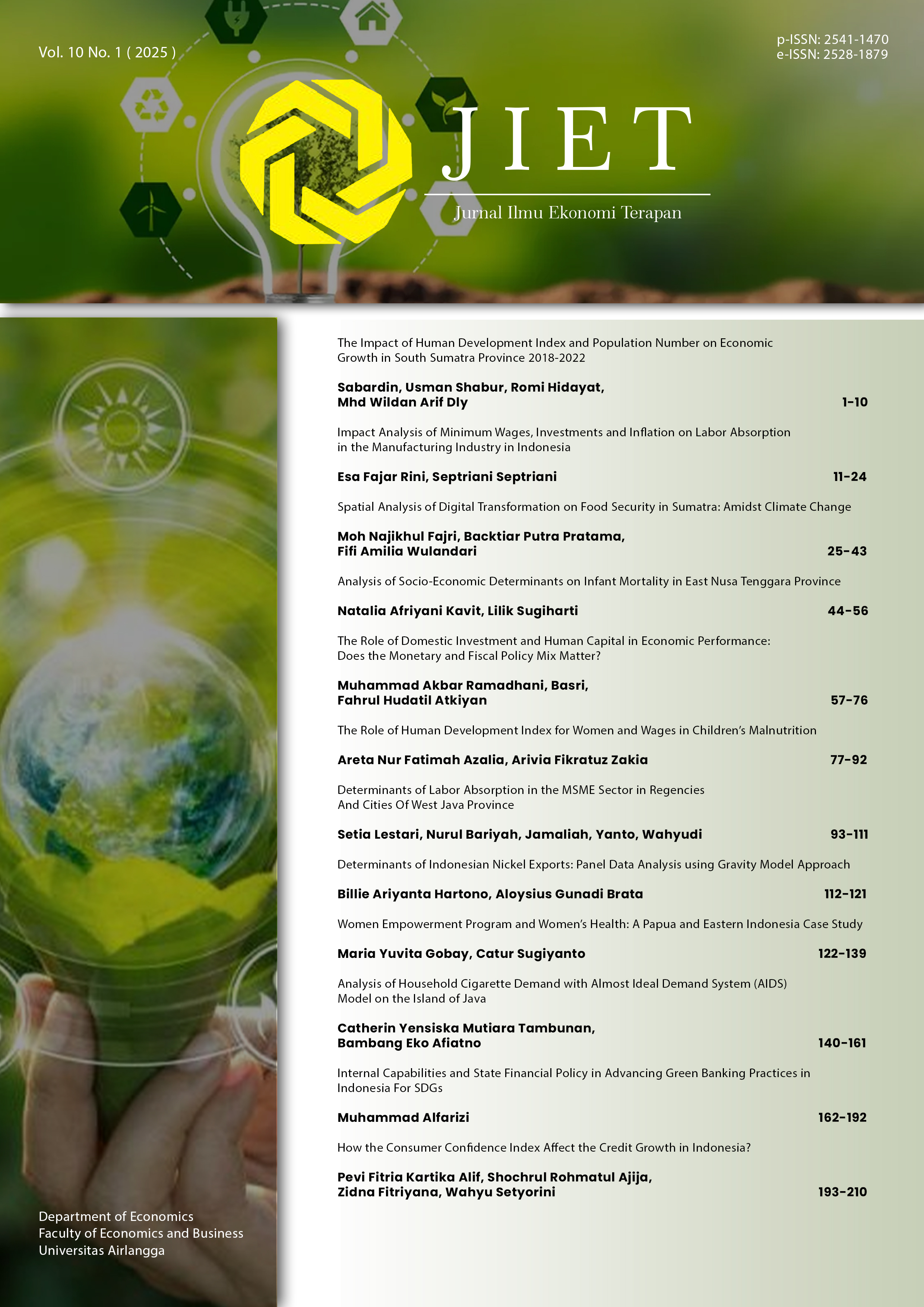 						View Vol. 10 No. 1 (2025)
					